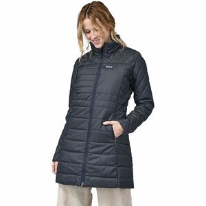 Patagonia W’s Radalie Parka Duster Puffer Jacket Navy Blue-size Small *like NEW*